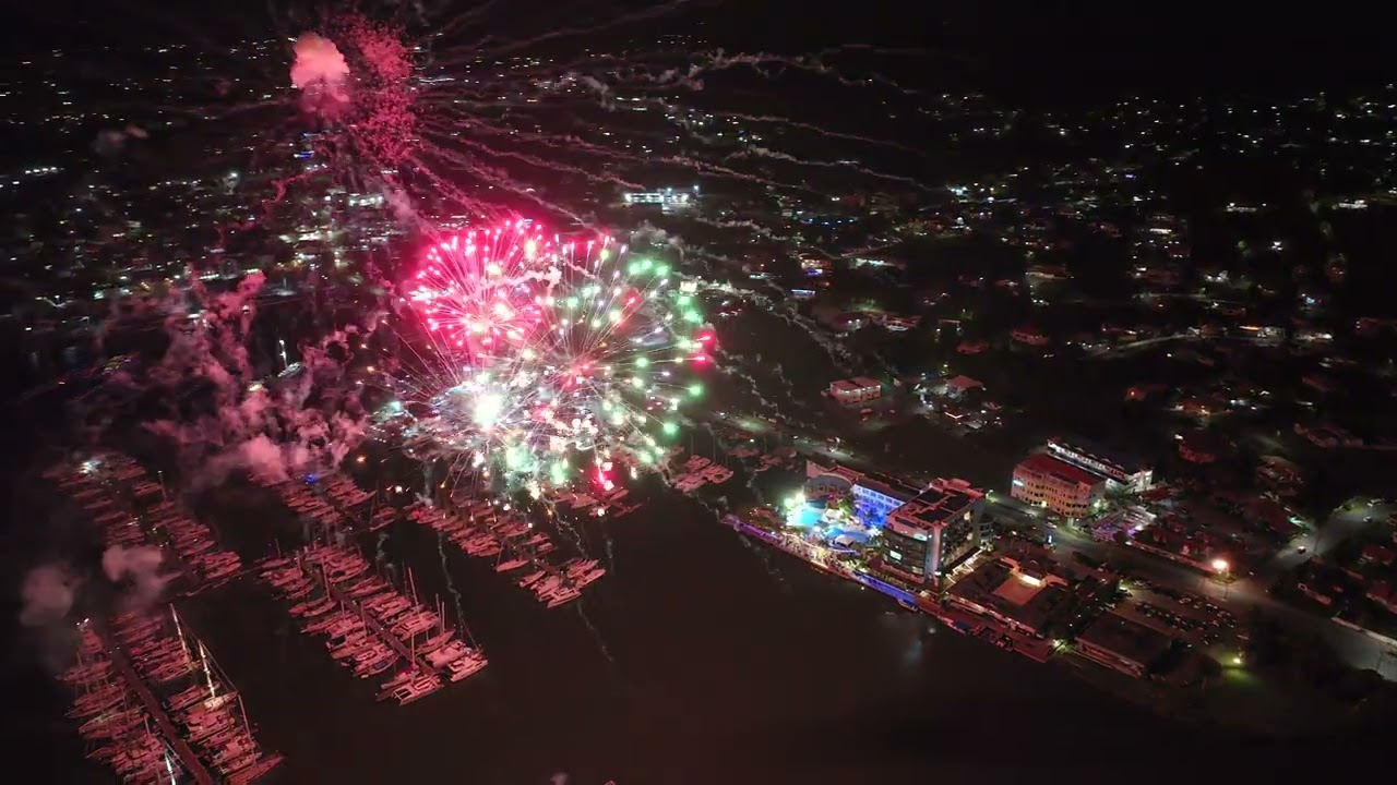 2026 New years flireworks at RB