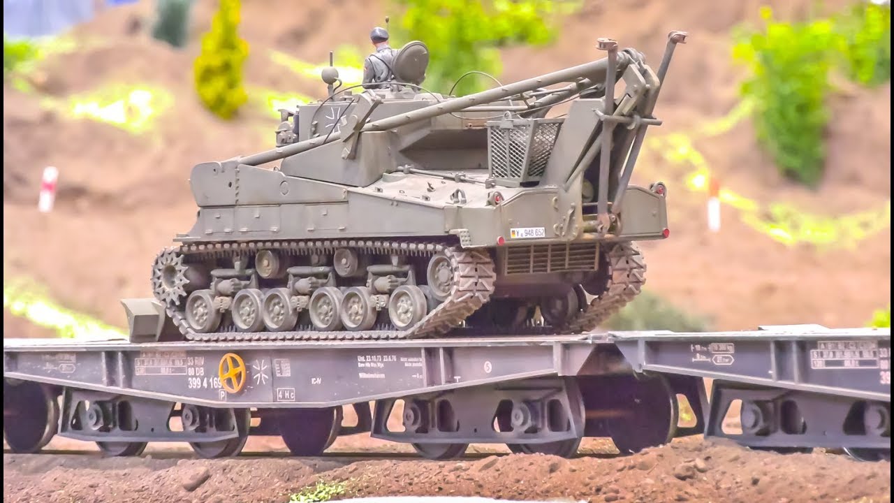 STUNNING Military RC Trucks! Tanks! Train! Heavy Machines!
