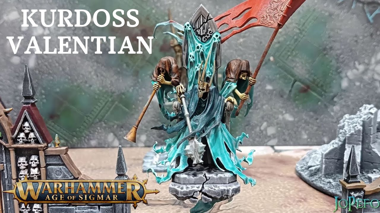 Warhammer Age of Sigmar: Kurdoss Valentian. Pintado y trasfondo. Ej&eacute;rcito invitado