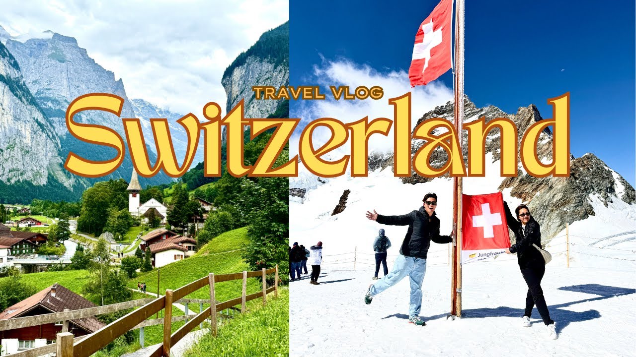 Our flight got canceled to Switzerland??!! | Paragliding for the first time | Travel Vlog