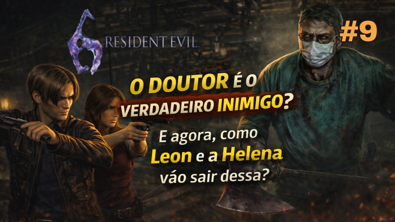 😱 O Doutor é o Verdadeiro Vilão  Resident Evil