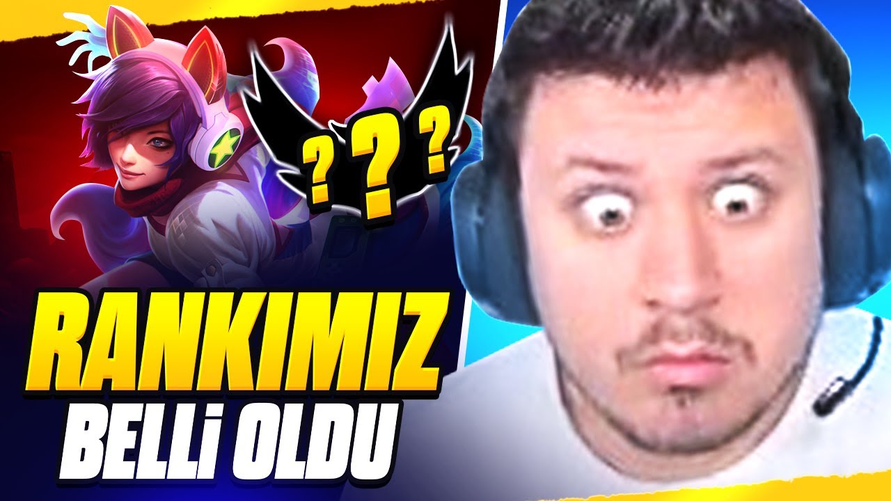 Çerez Ahri'si aman aman yeni sezon rankımız belli oldu