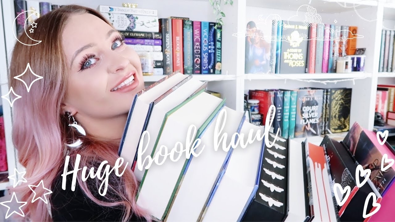 HUGE BOOK HAUL (50 books) 💗