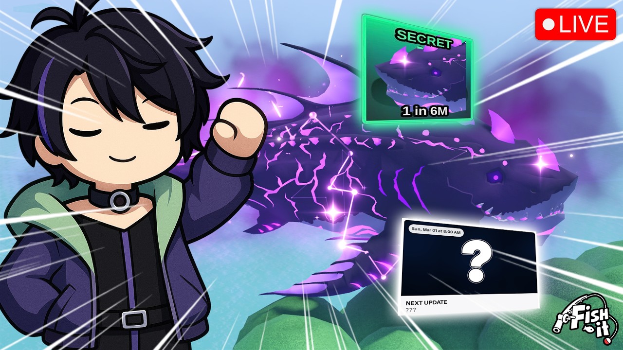 🔴【LIVE】MENCARI SOSOK-SOSOK AN GALAKSI ❗❗ | Main Roblox #vtuberidlive #fishit #shorts