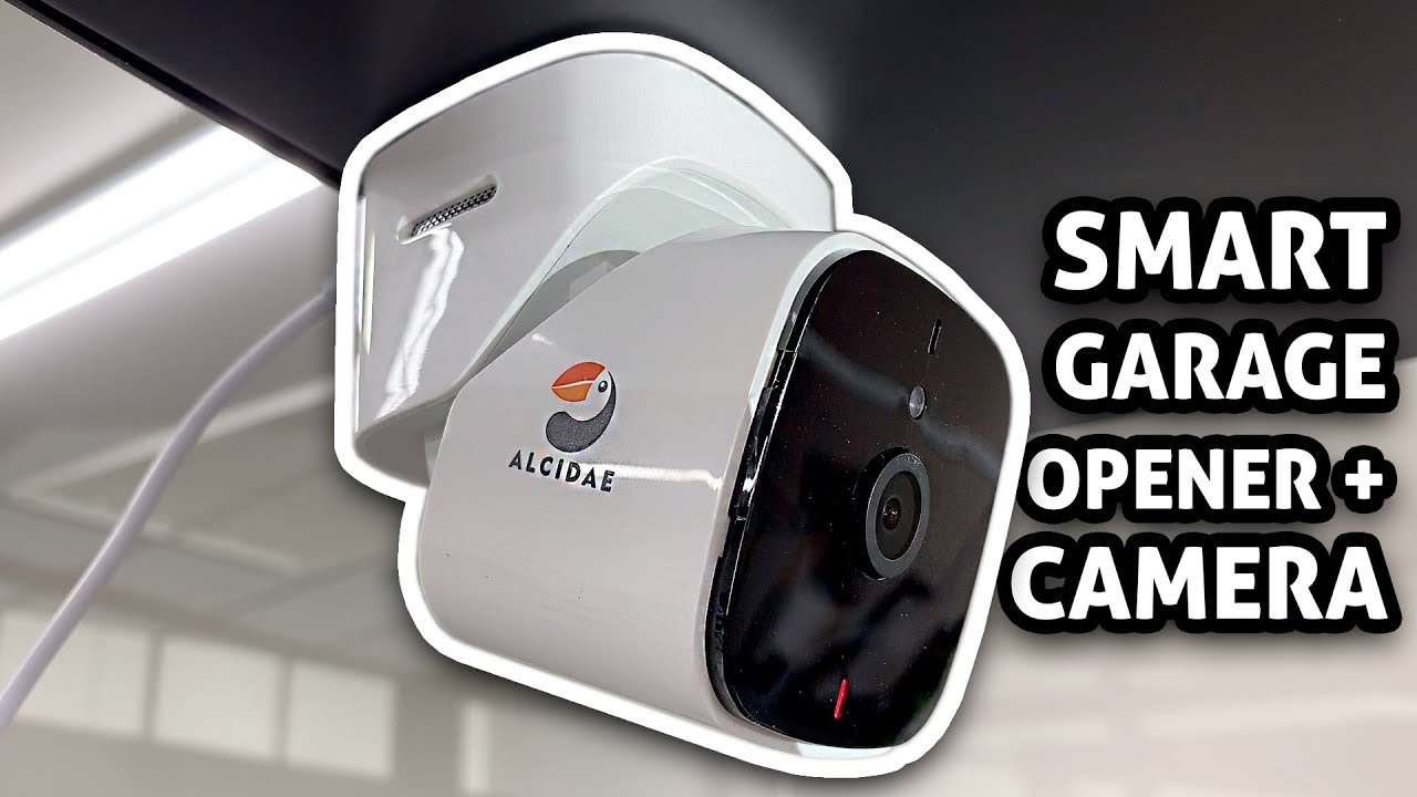 Smart Garage Door Opener w/ Camera: Alcidae Garager 2 vs myQ Hub