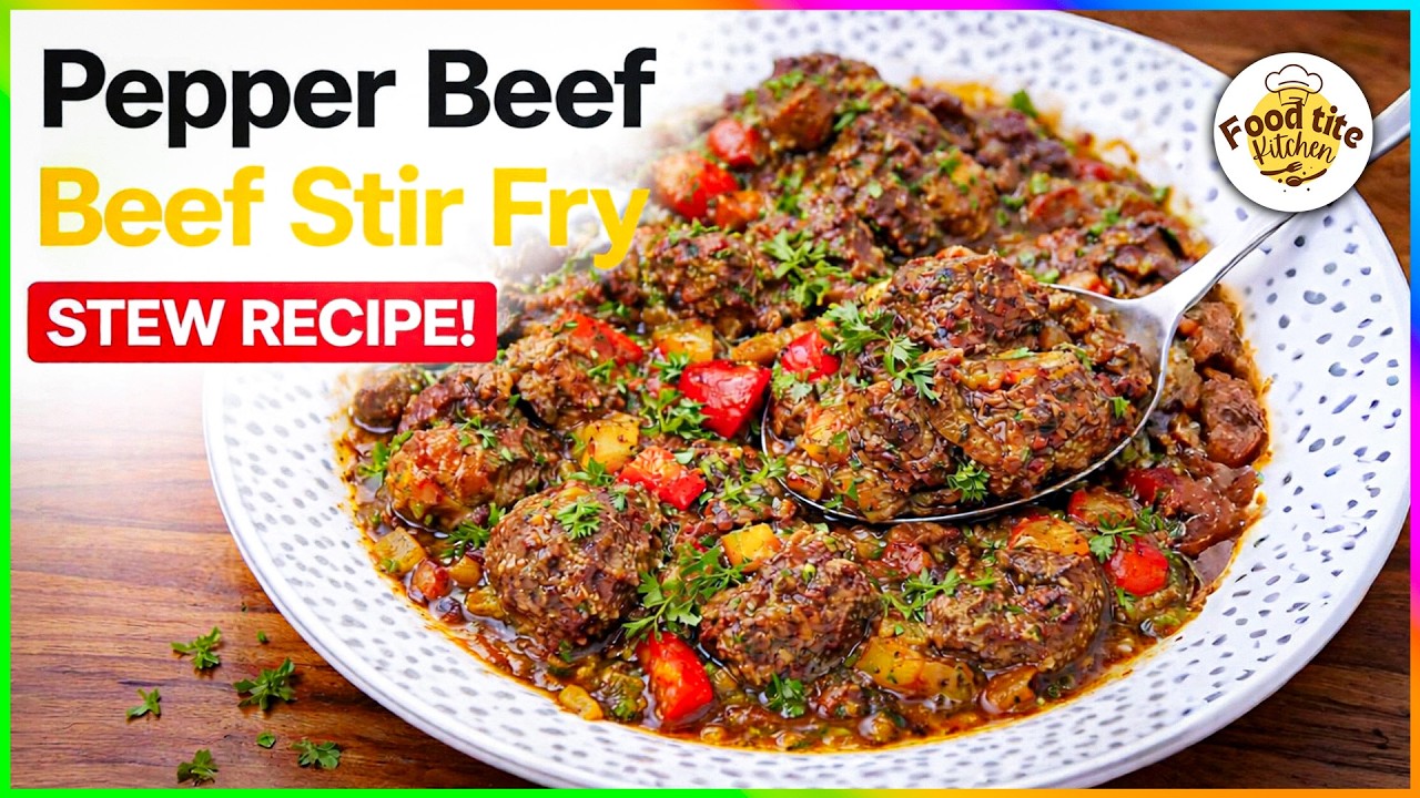 How To Prepare Stewed Oxtail | Beef And Pepper Stir Fry | Oxtail Recipe Slow Cooker