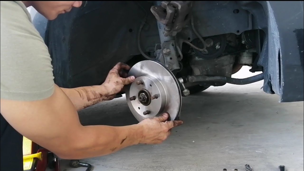 How To Change Rotor Disc Myvi