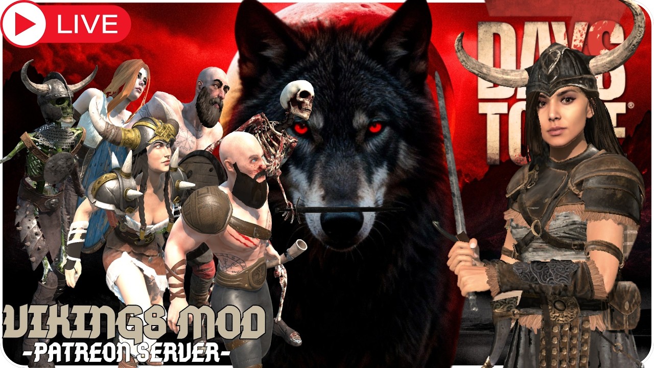 My new Vikings Patreon server is now LIVE! | Vikings Mod