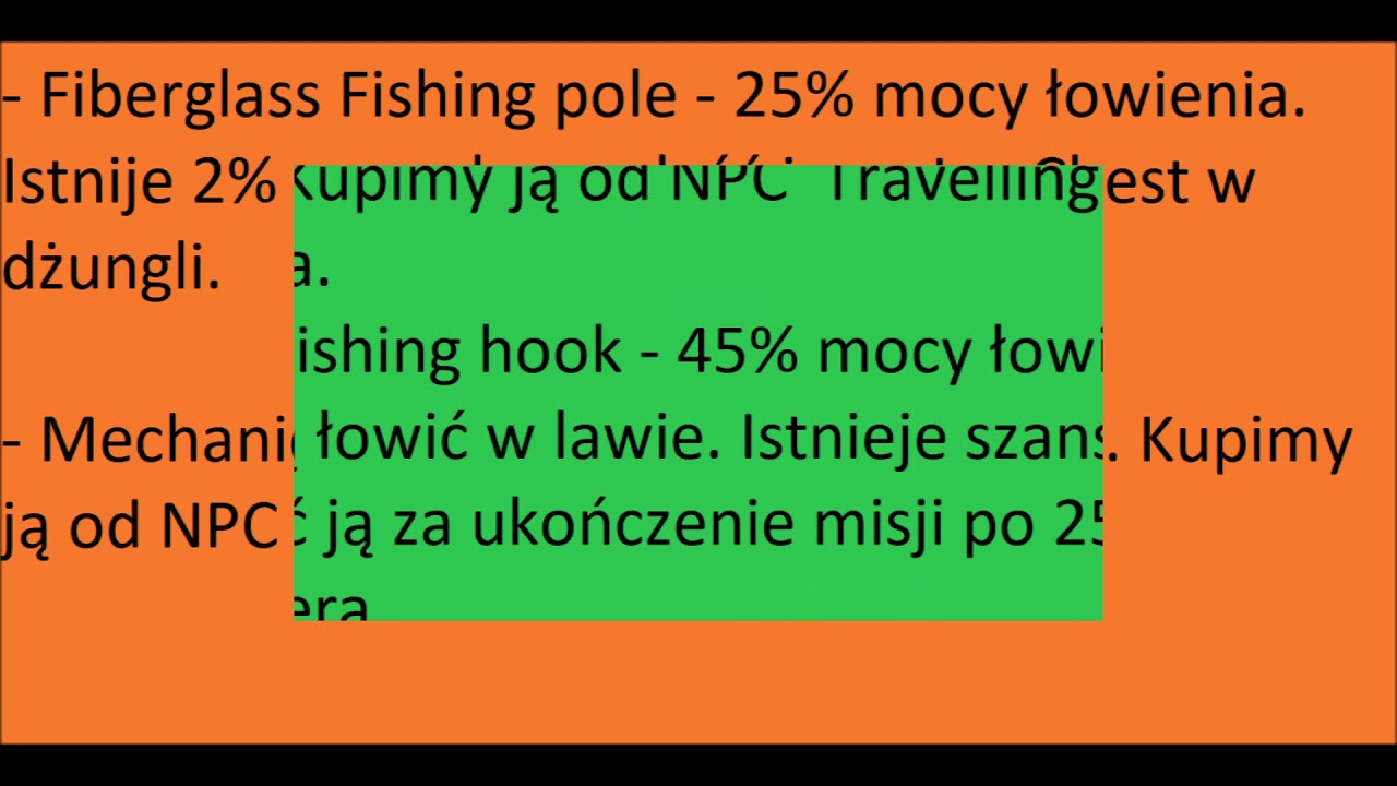 Wszystkie rodzaje wędek terraria 1.4.2.3