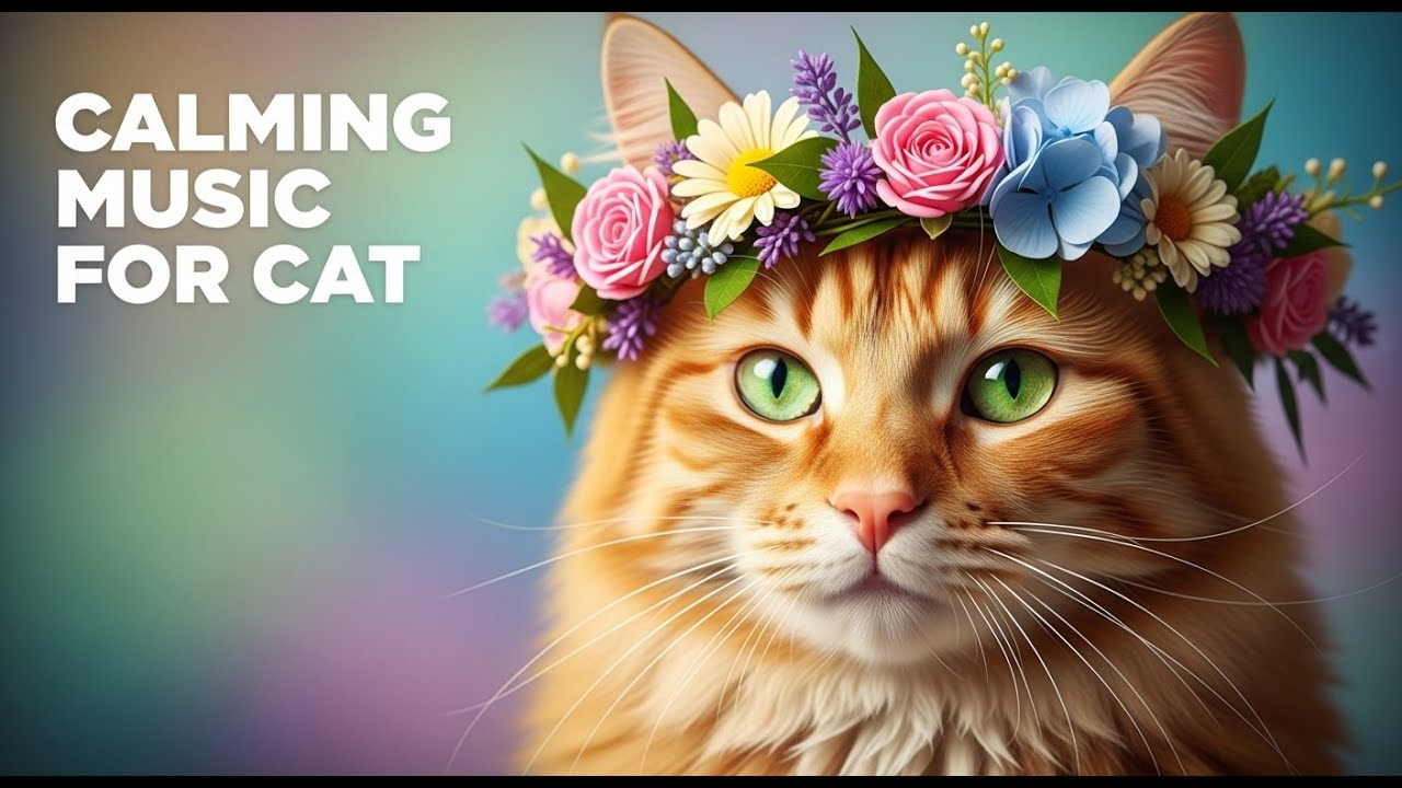 12 Hours of Soothing Cat Music : Reduce Stress and Anxiety, Encourage Deep Sleep for Your Feline 😺😴💖