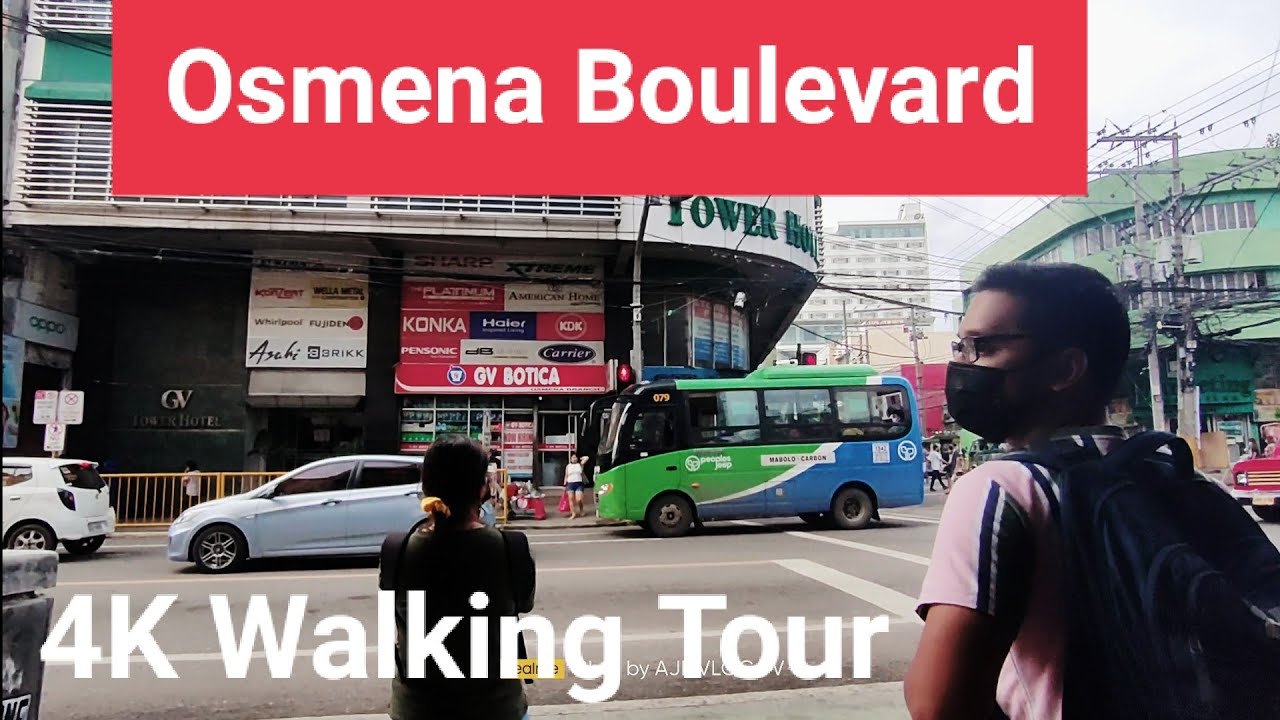 Osmena Boulevard, Cebu City, Philippines I Virtual Walk