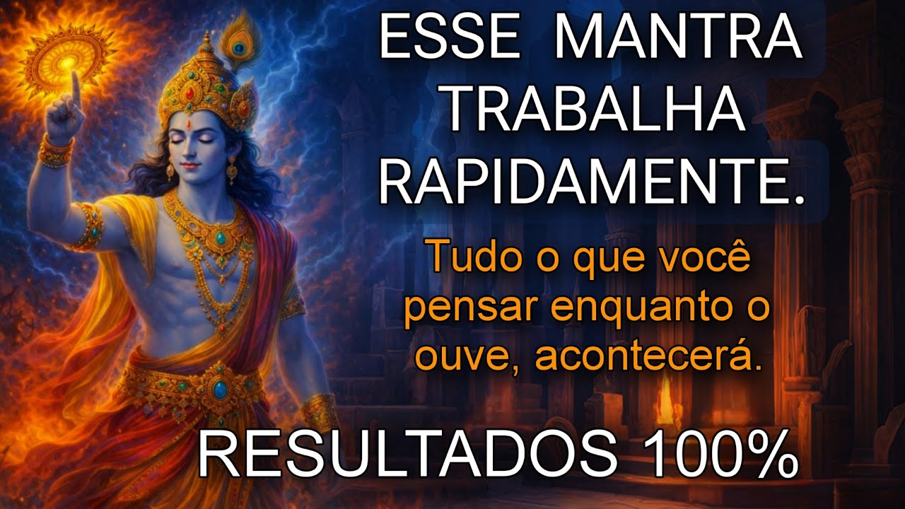 Em caso de Emergência Basta Ouvir este Mantra - Seus desejos mais impossíveis são Realizados