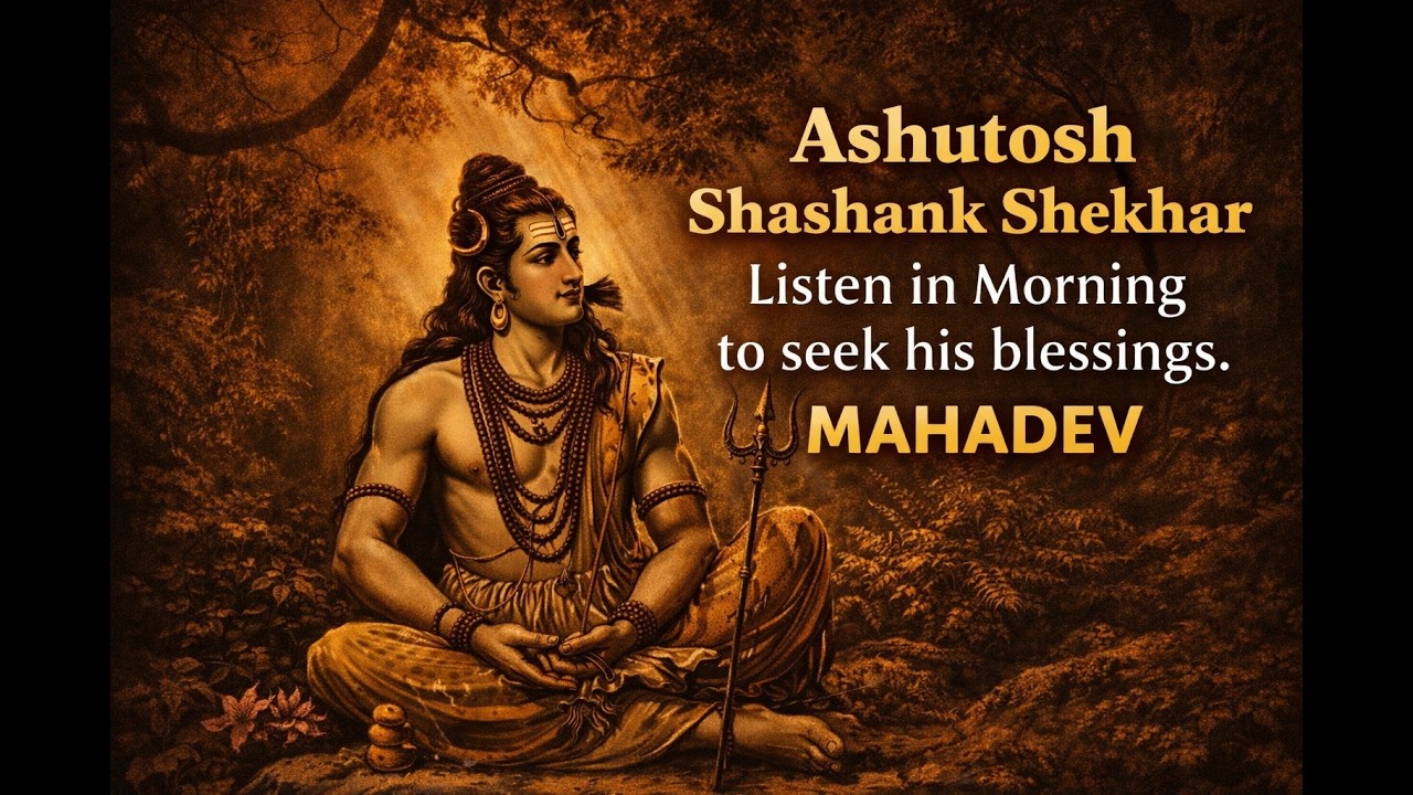 सुबह सुनें महादेव का भजन | Ashutosh Shashank Shekhar Shiv Bhajan Morning