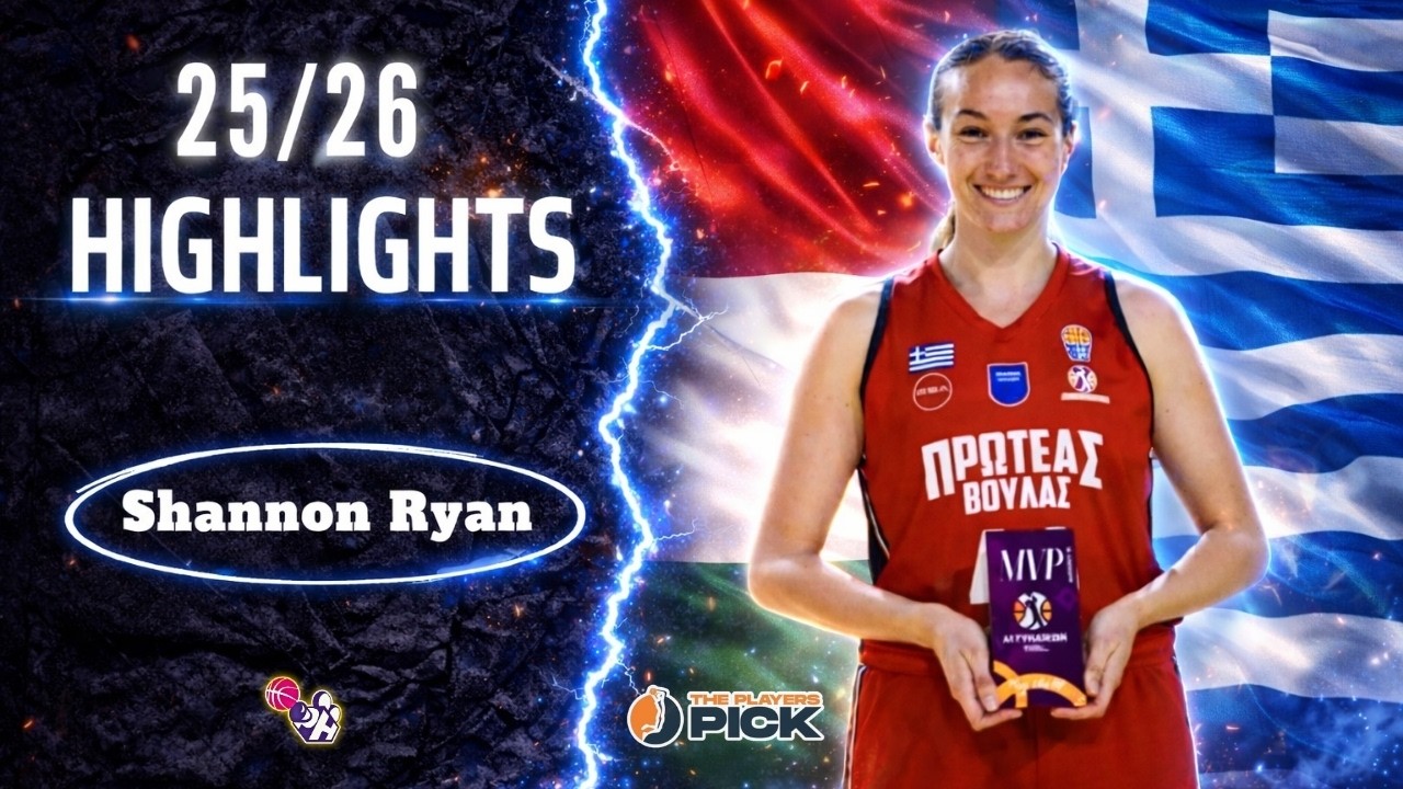 Shannon Ryan Highlights 2025/26 || Hungary A Division & Greece A1 || TFSE Budapest & Proteas Voulas