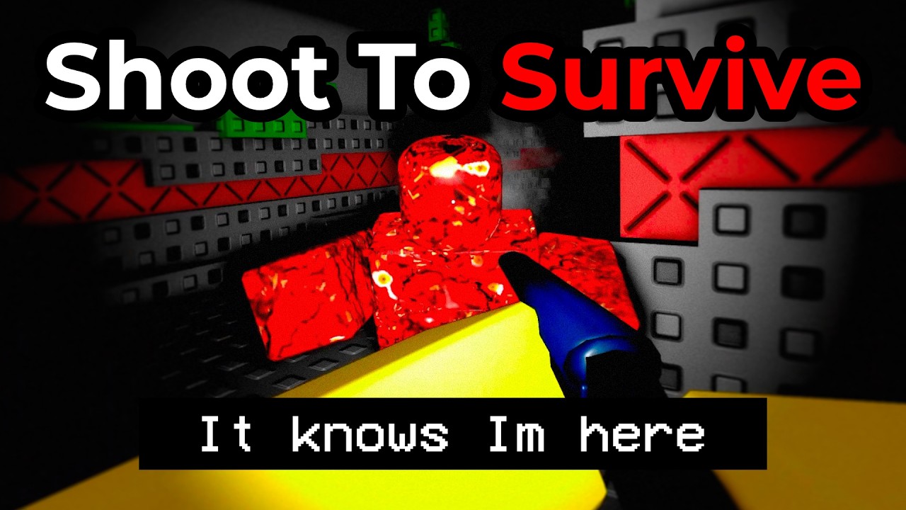 A Roblox Retro Shooter Horror Game That's ACTUALLY SCARY...