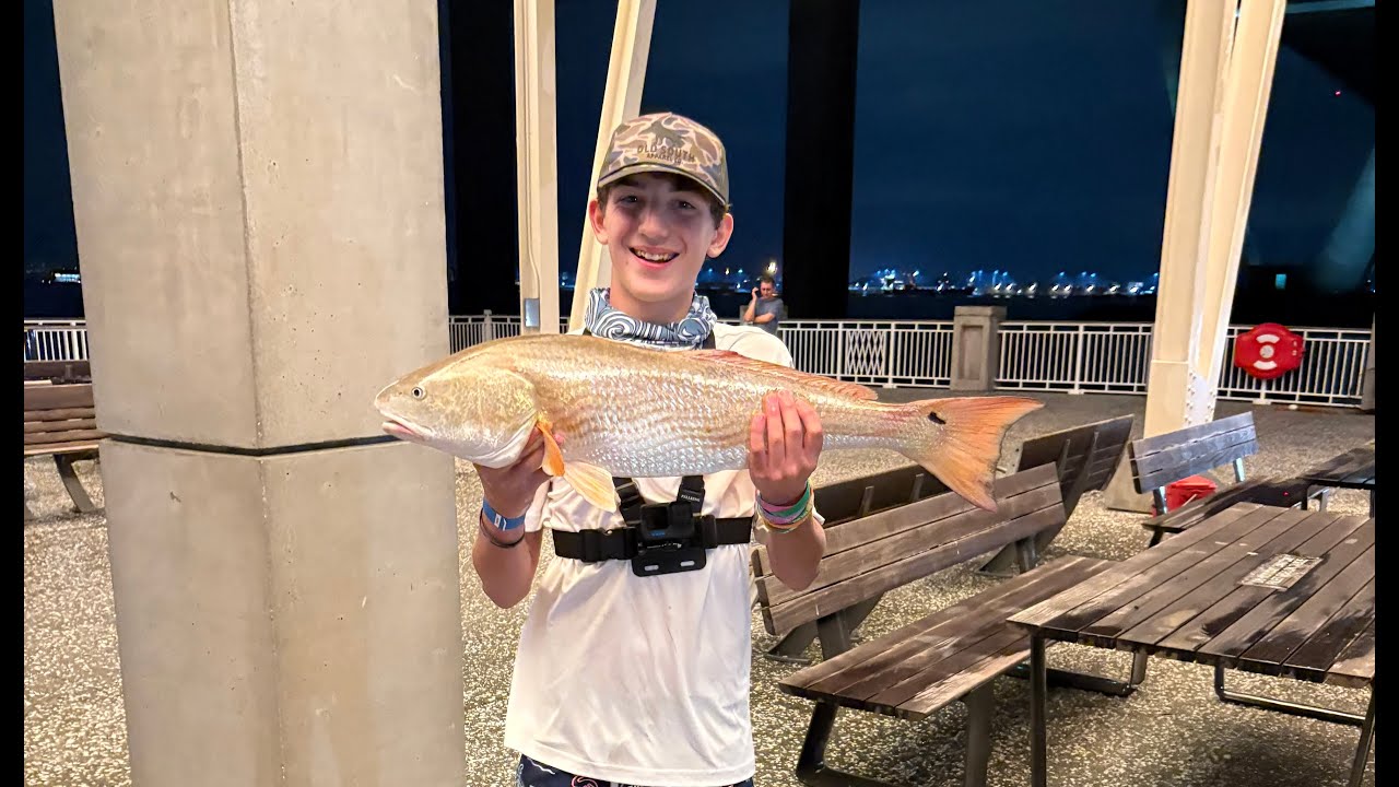 LATE Night Time BULL Red Fishing (Charleston SC)