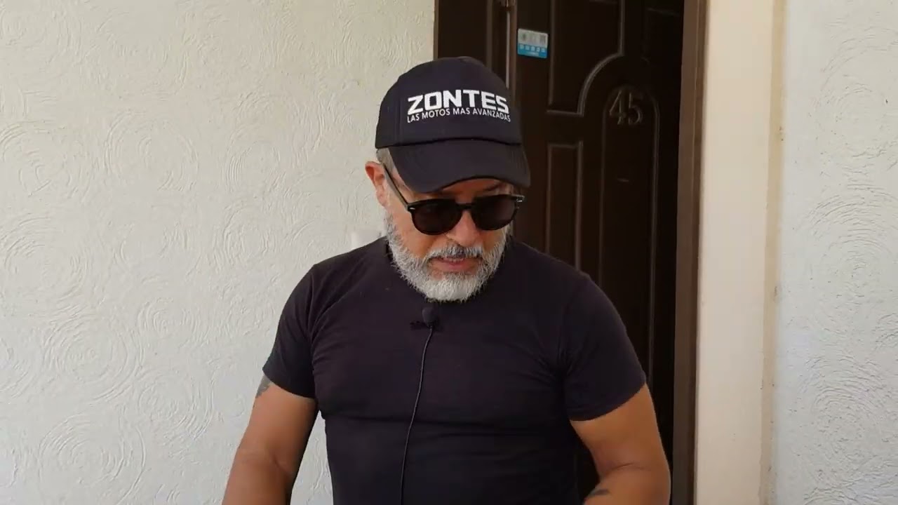 Instalación de  alarma de presencia en Zontes T2 350 cc.