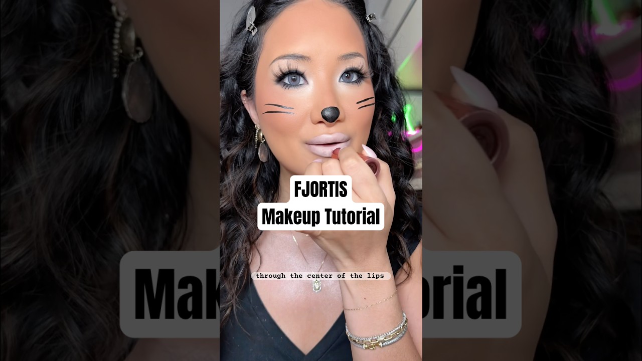 Trying &ldquo;Fjortis&rdquo; Makeup #makeupchallenge #makeuptutorial #makeuptransformation #fjortis
