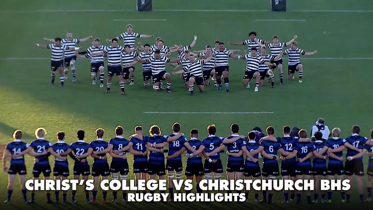 One of the fiercest rivals in New Zealand | Christ's College v Christchurch BHS | 1st XV Highlights