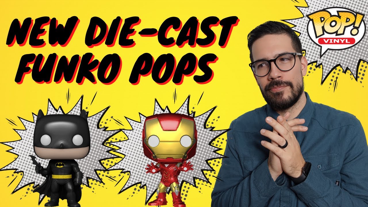 Die-Cast Funko Pops | Batman & Iron Man | Unboxing & Review