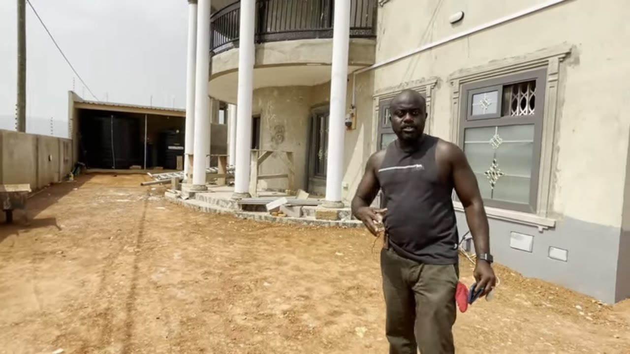 BUILDING IN GHANA | LAND COMPACTION COMPLETE