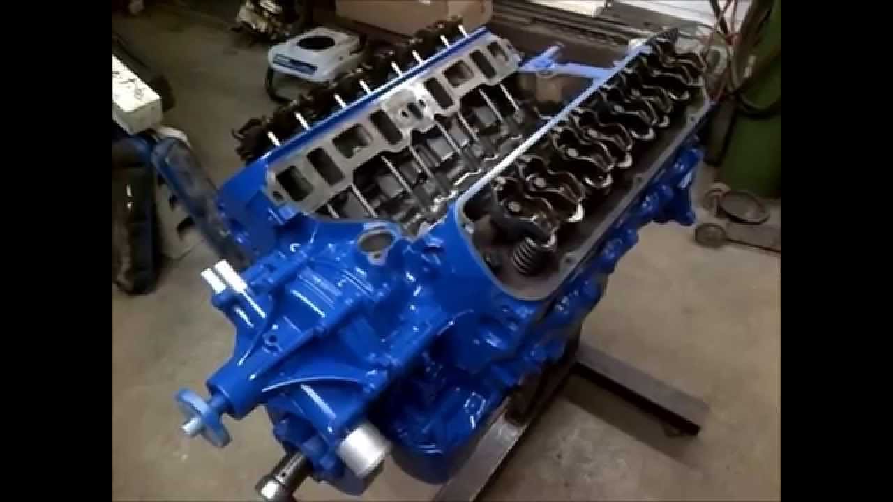 Paint an Engine Like a Pro (Vid 7 of 8) - How To 302 5.0 Budget Rebuild