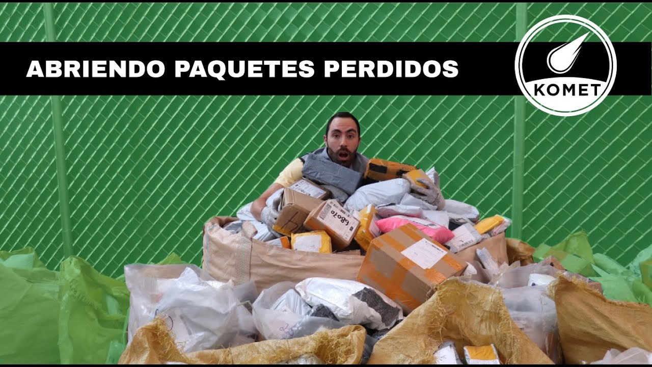 Abriendo Paquetes Perdidos de Devoluciones en TiendaKomet