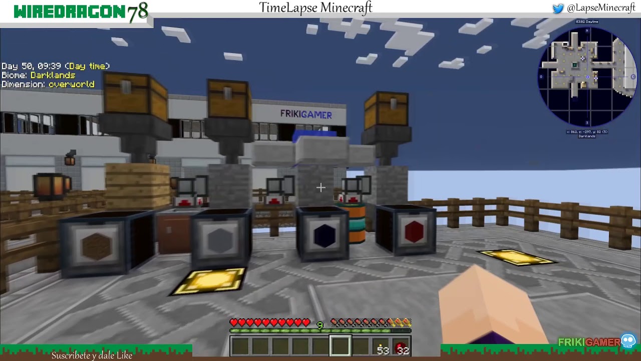 Project Ozone 3 #7 - TimeLapse Minecraft
