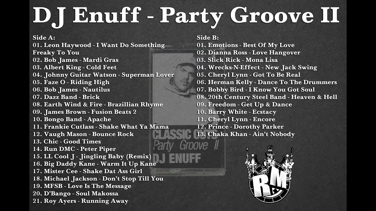 DJ Enuff - Party Groove II  Classic Mixtape