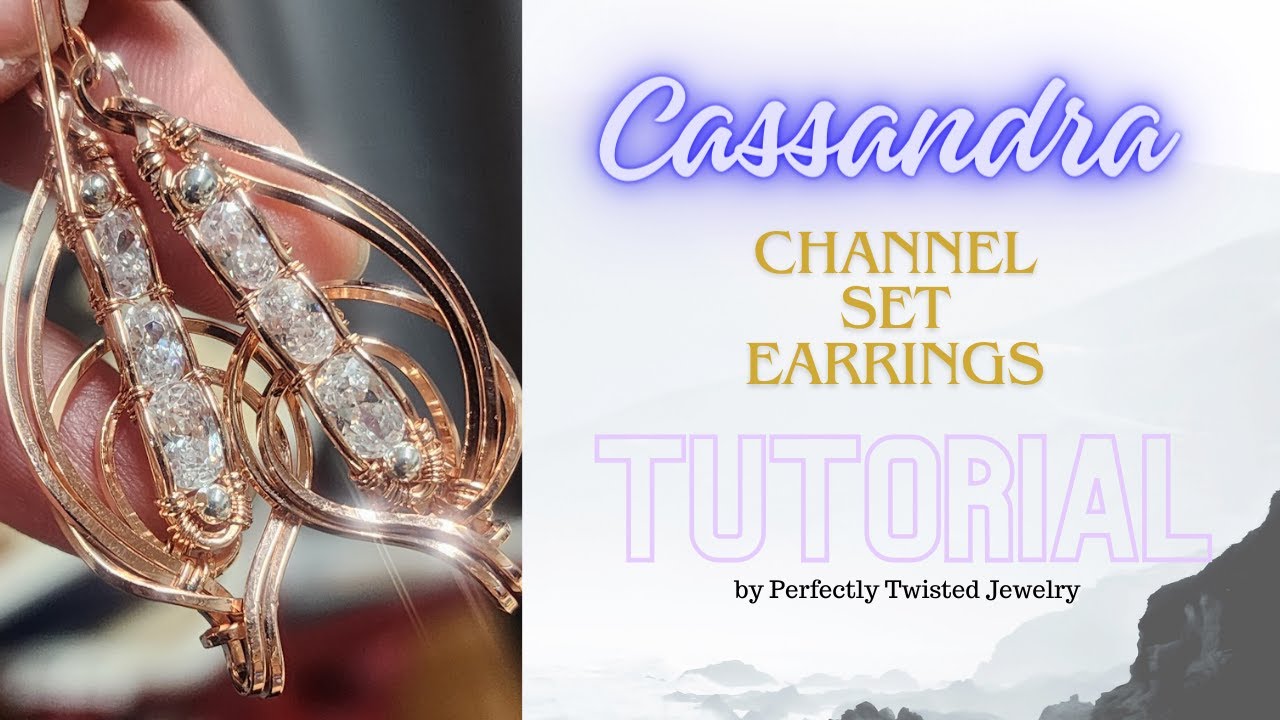 Creating Beautiful Box Channel Set Earrings Is Easier Than You Think