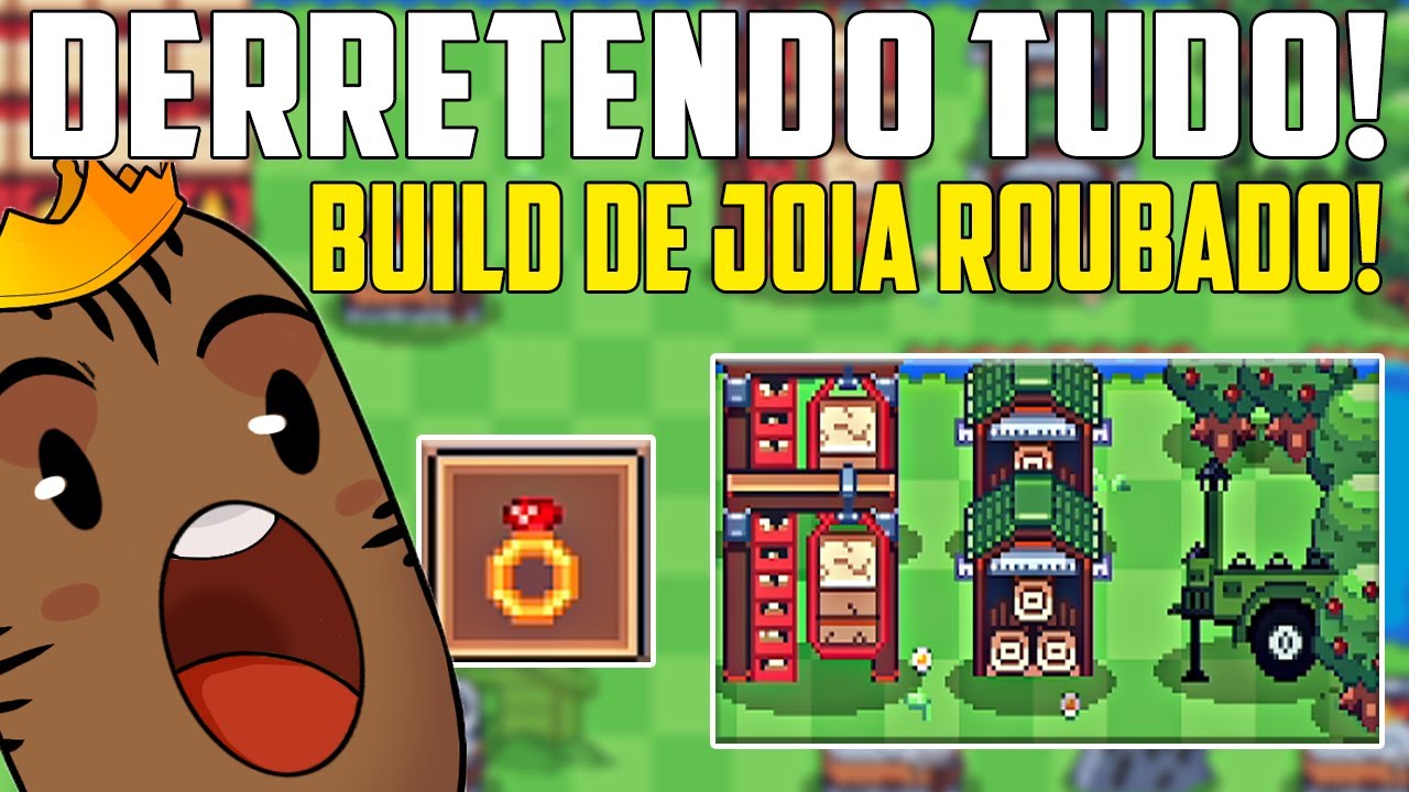 Ficando RICO com FARM DE JOIAS! no Another Farm Roguelike (free-mode parte1)
