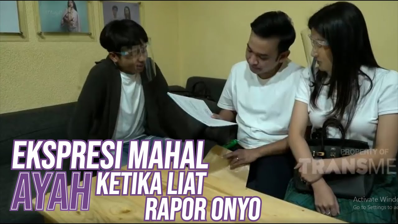 Ayah Bangga Dengan Hasil Rapor Onyo, Koko Jadi Tambah Semangat! | DIARY THE ONSU (30/6/20) P3