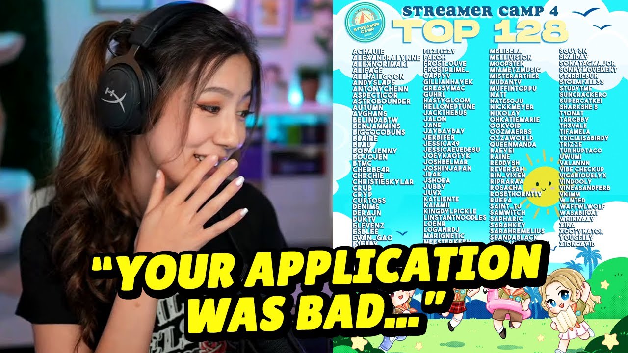 Fuslie GETS HEATED After Streamer Camp 4 TOP 128 Revealed