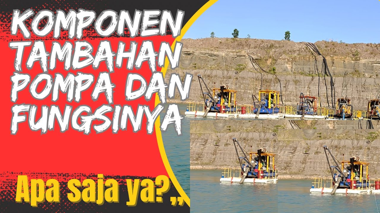 Komponent tambahan pada pompa air, tak kenal maka tak sayang