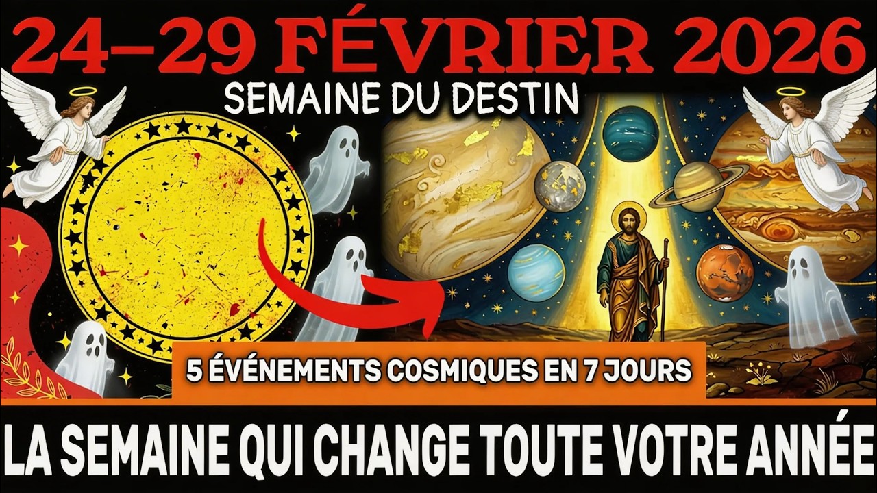 VOUS DEVEZ SAVOIR &Ccedil;A AVANT DEMAIN ! 24 29 f&eacute;v &ndash; V&Eacute;NUS JUPITER apporte AMOUR et CHANCE !