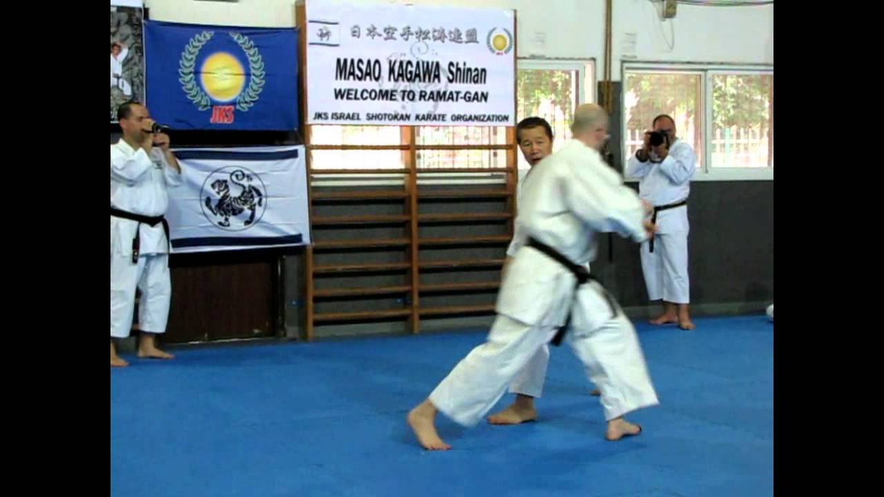 Junro Yondan Kata: bunkai - kagawa sensei