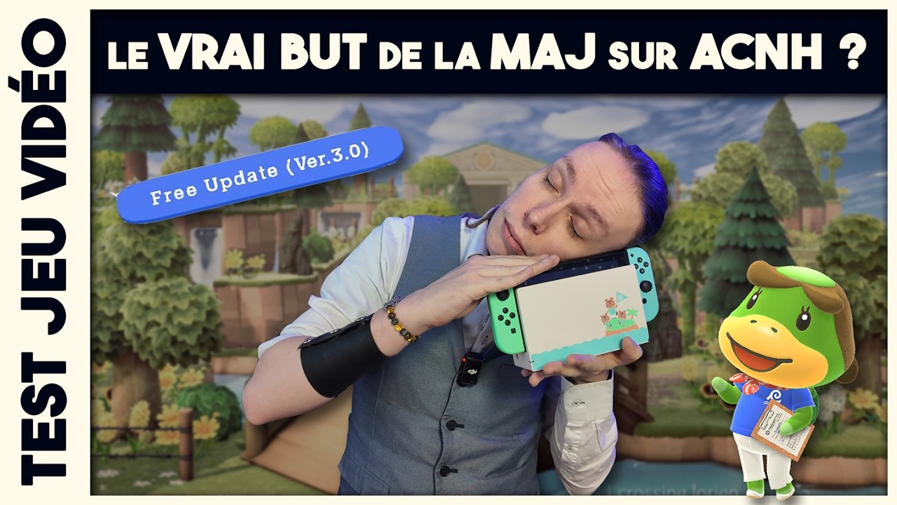 Quel est LE BUT de la DERNIERE MAJ D'ANIMAL CROSSING ?