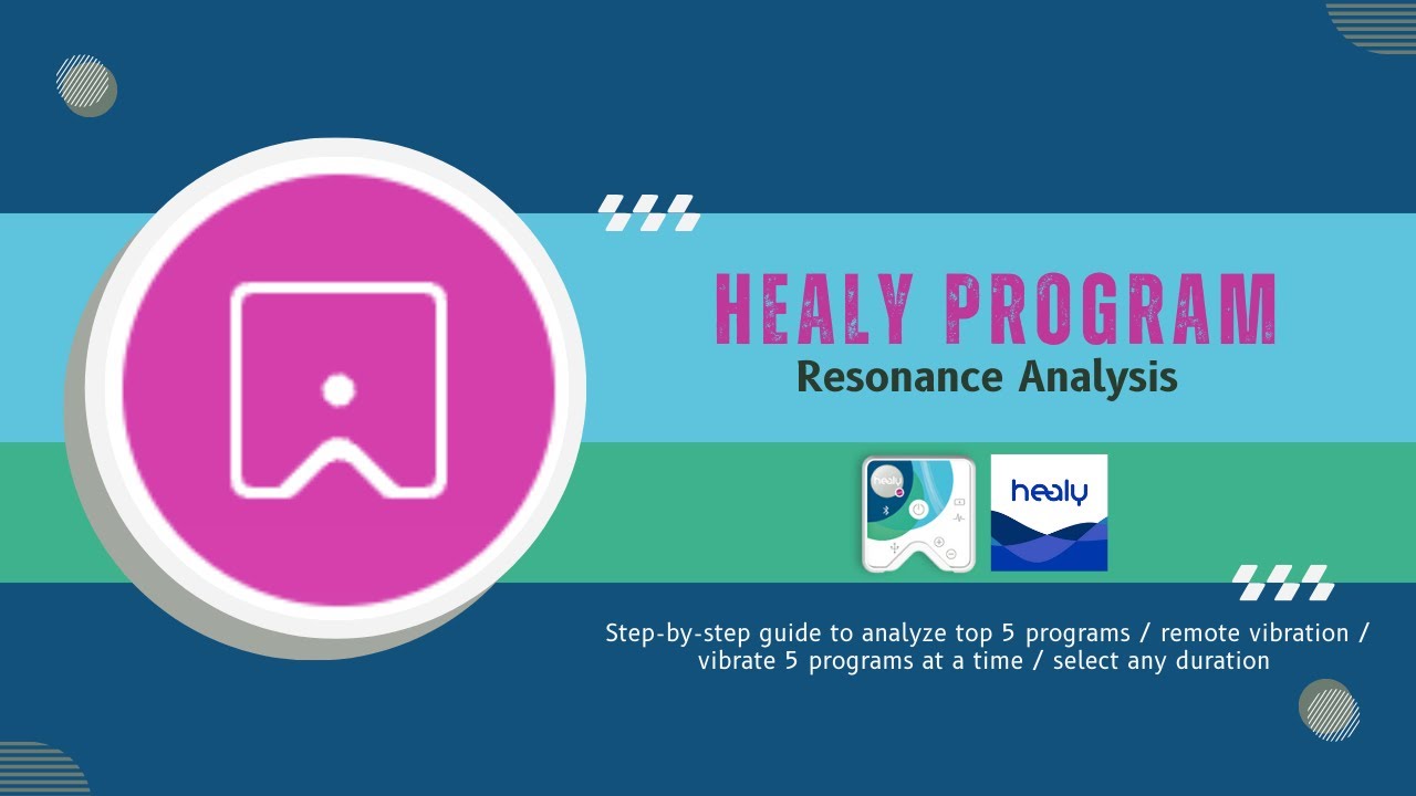 TUTORIAL#1 Resonance Analysis for Healy programs [blue app]