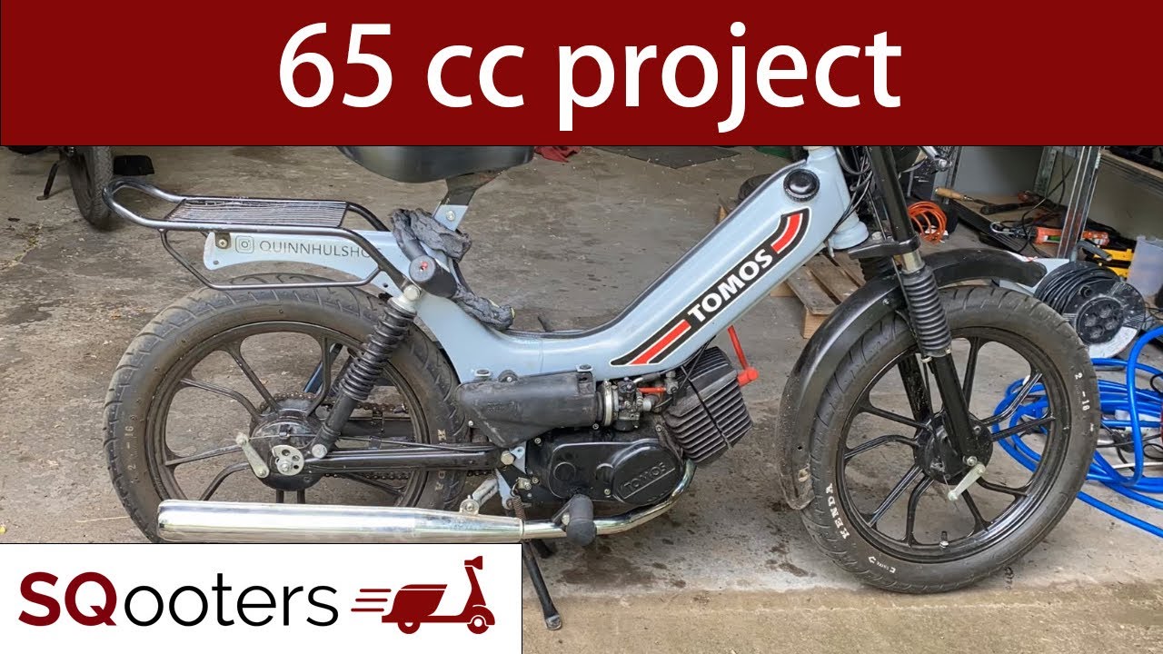 Tomos 65cc Project #1 - How To - Sqooters