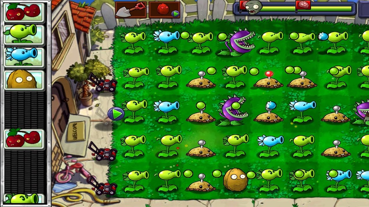 Plants versus zombies, part nine ￼
