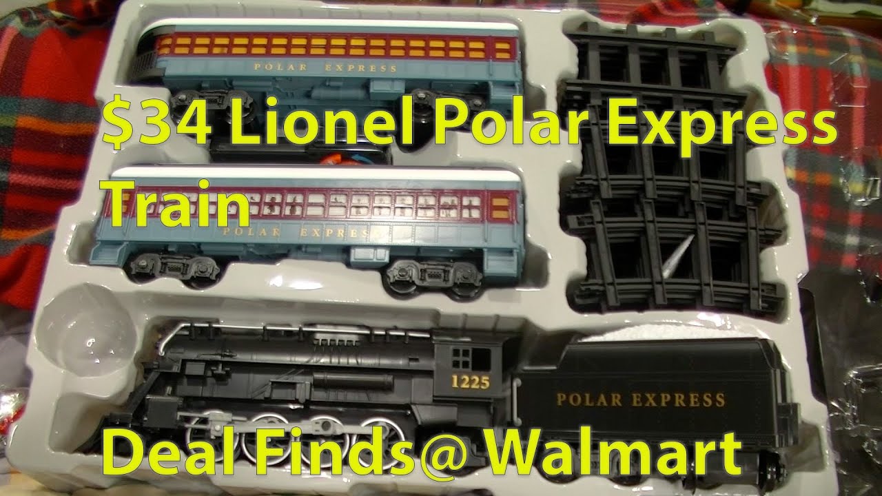Deal Fin: $34  Lionel Trains The Polar Express Battery Powered Train  Set