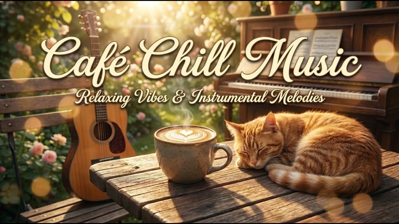 Café Chill Music No Ads☕ เพลงคาเฟ่ชิวๆ เปิดในร้าน ฟังสบาย บรรยากาศอบอุ่น ไม่มีโฆษณาคั่น