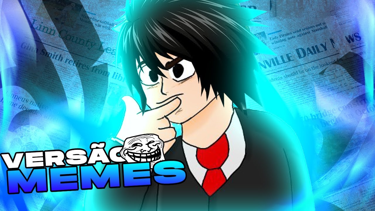 Rap do L (Death Note) | 7MZ - VERSÃO MEMES