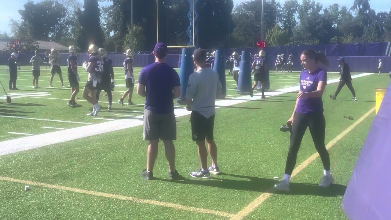 Husky Fall Camp Day 5 (August 10, 2021): WR Drill #1