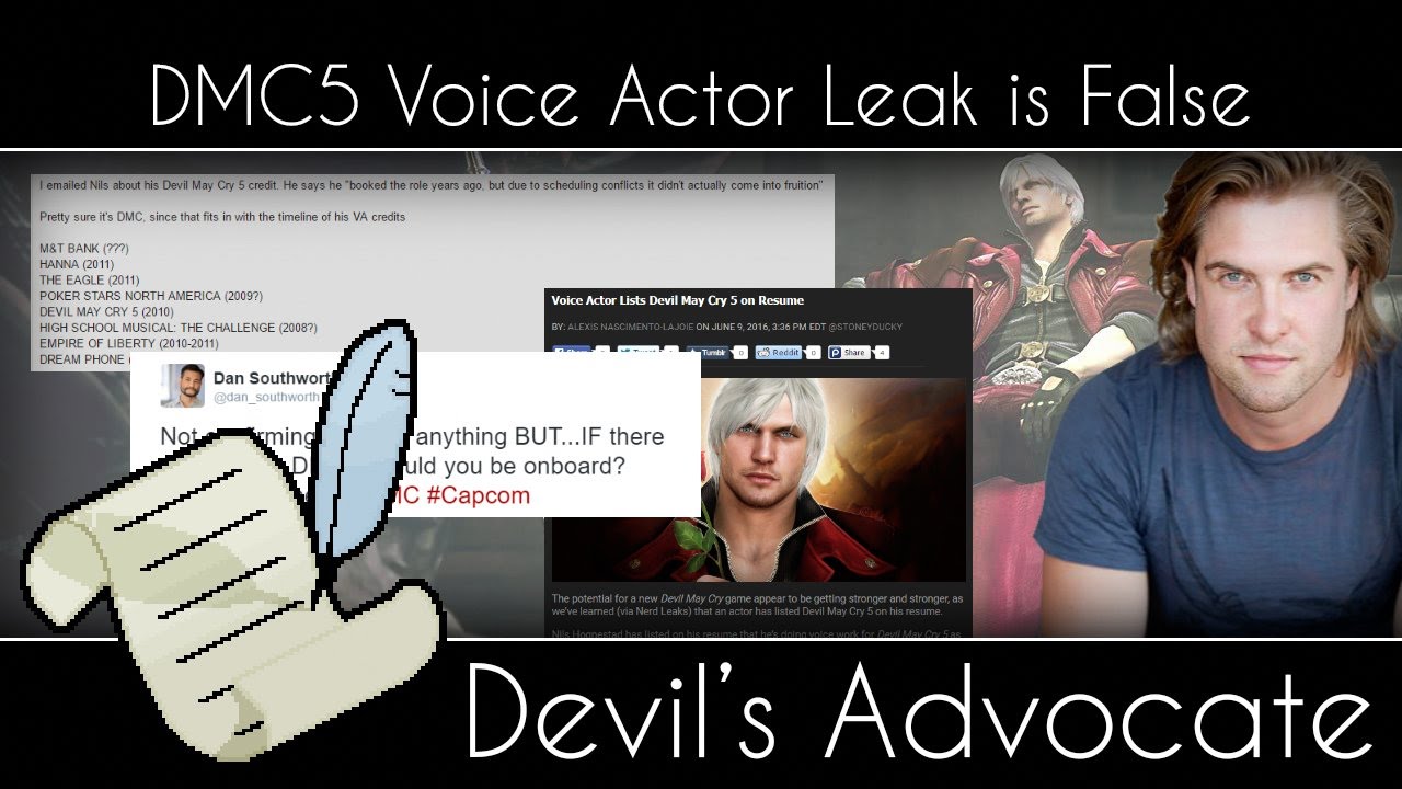 DMC5 Voice Actor Leak is FALSE - [Devil's Advocate]