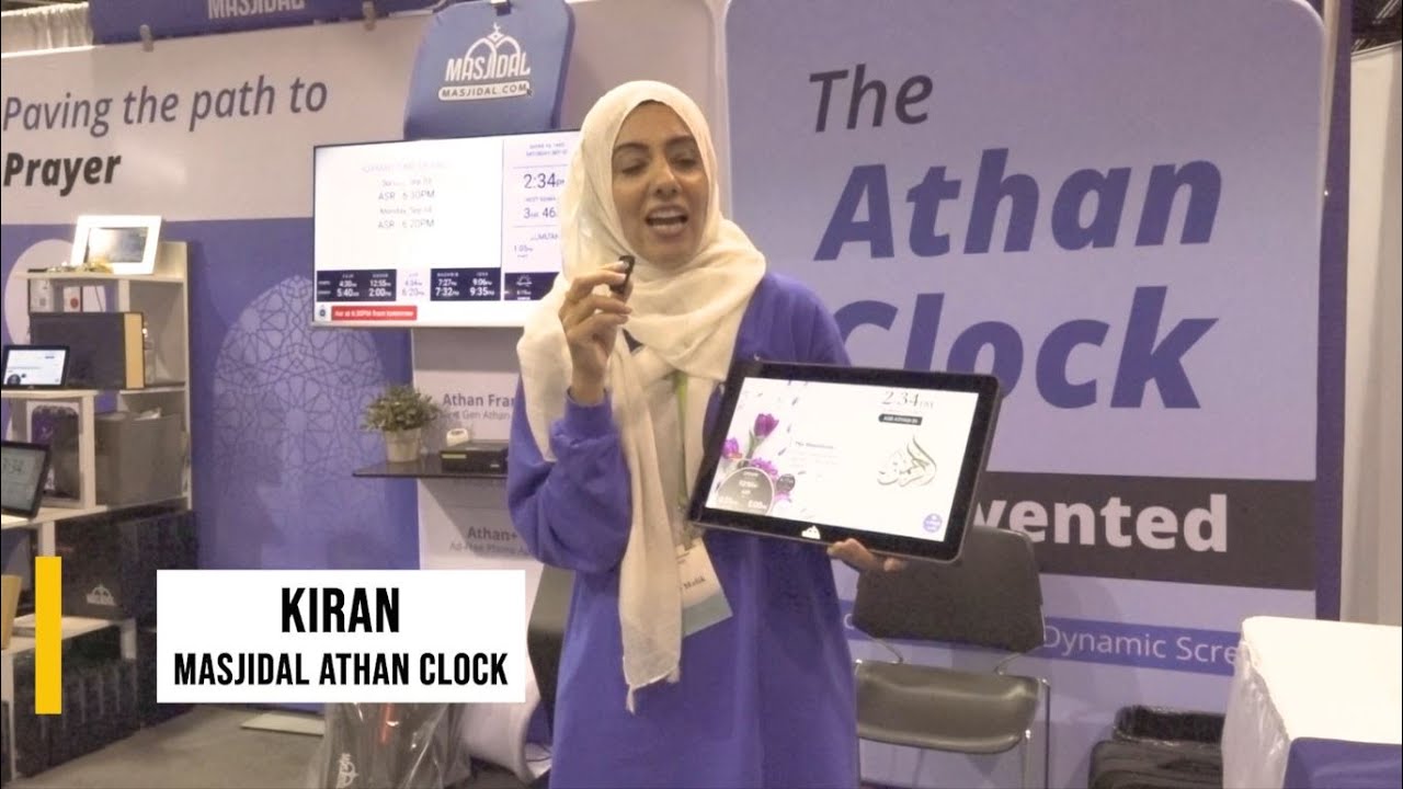 Masjidal Athan Clock at ISNA Convention 2023