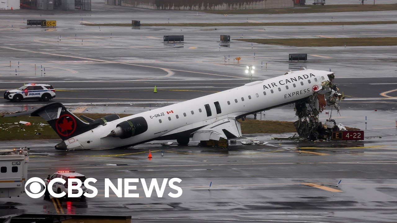 Officials take questions on deadly Air Canada collision at LaGuardia Airport in NYC | full video