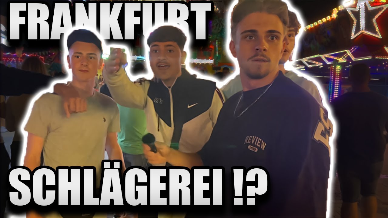 Wie KRIMINELL ist Frankfurt ? | ESKALATION Dippemess | +Idiotentest | Straßenumfrage
