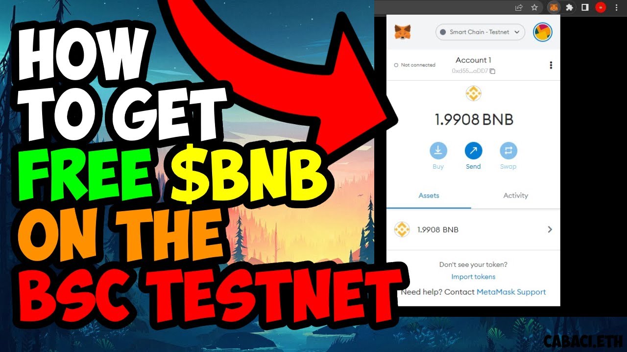 How to Get Free BNB on the Smart Chain Testnet