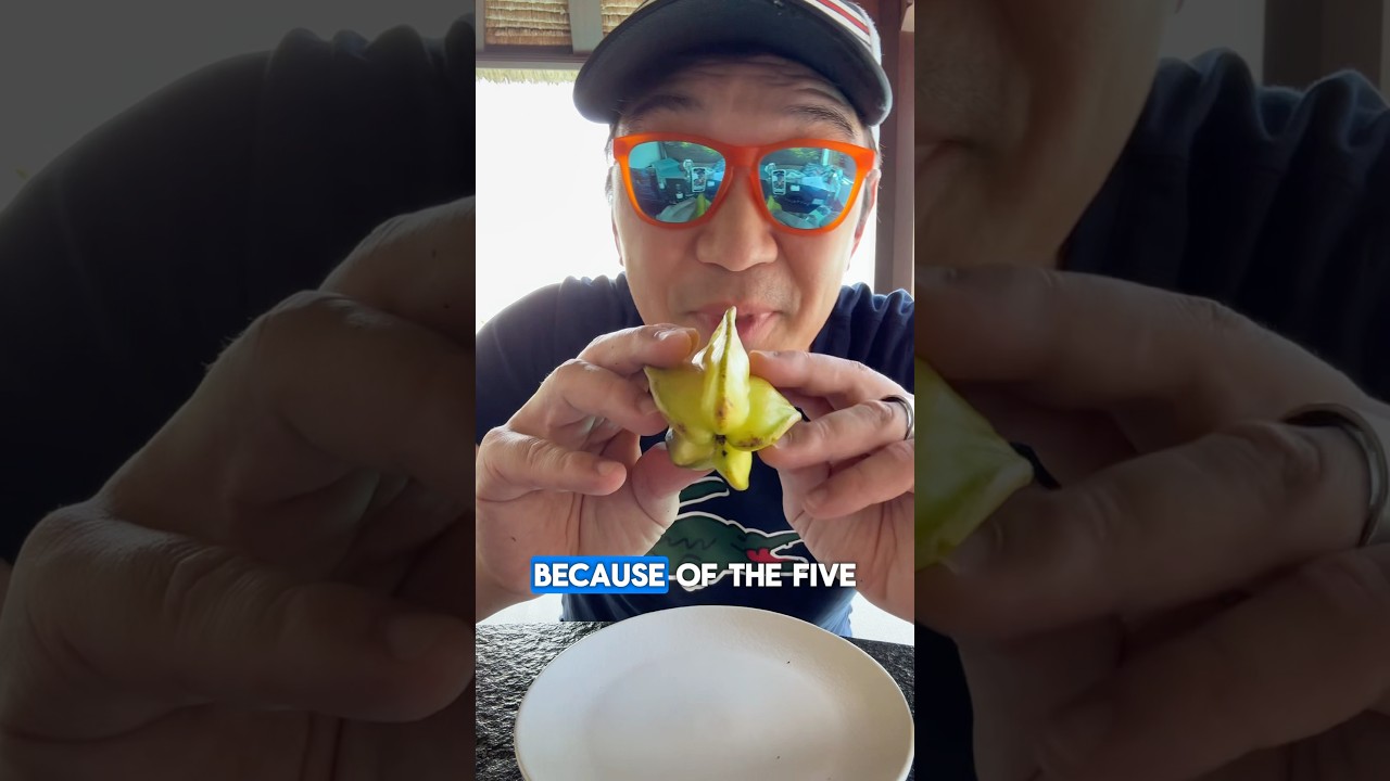 How to eat a Star Fruit (104/365)